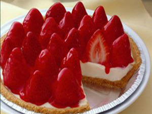 Strawberry Cheese Pie Recipe For Mother's Day